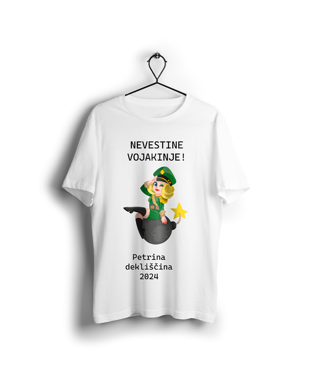 MAJICA<br> Dekliščina nevestine vojakinje